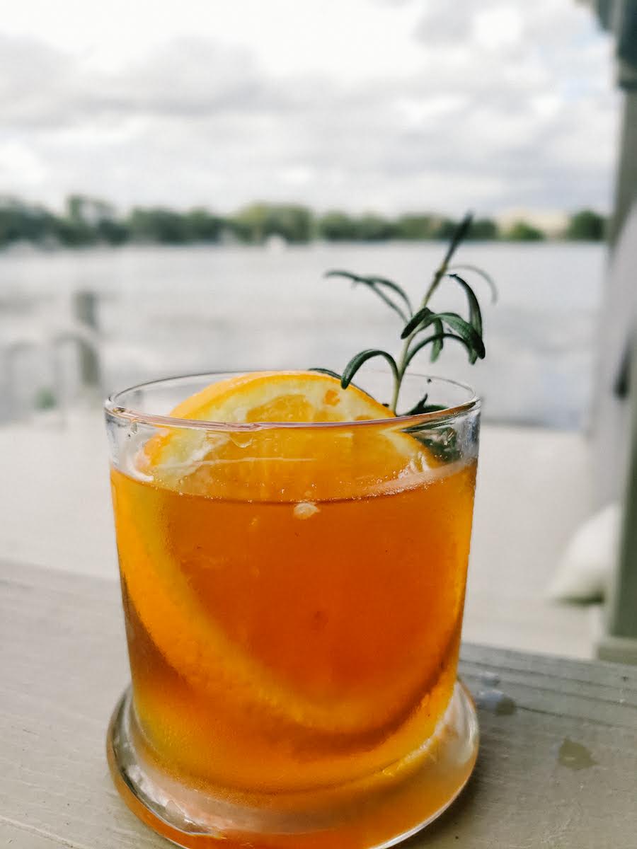 Rosemary Orange Bourbon Cocktail