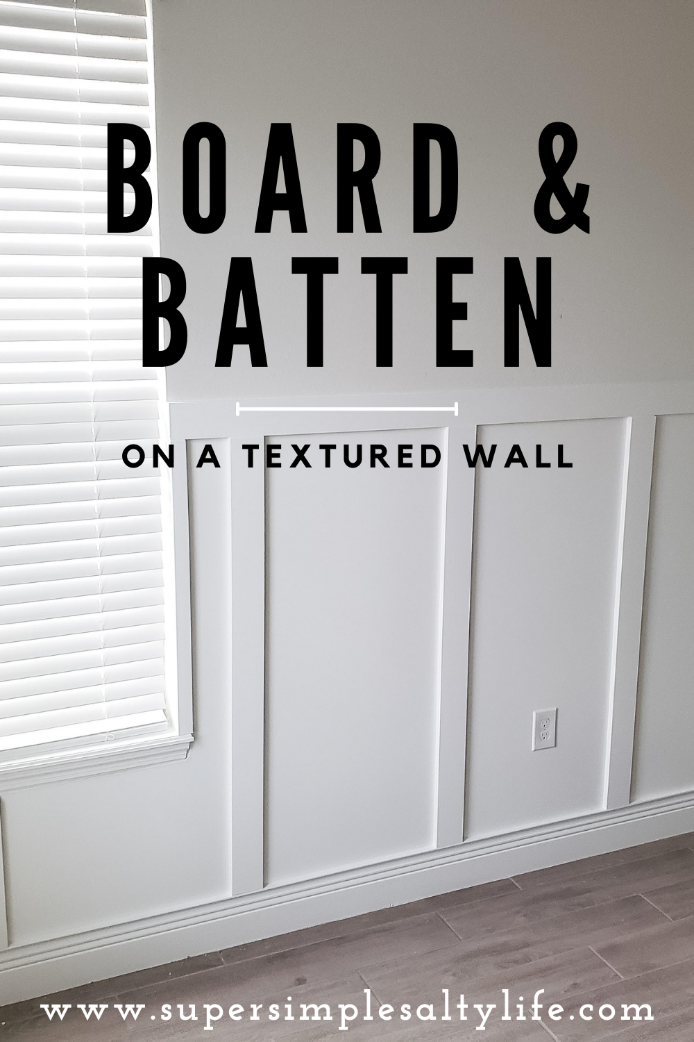 Install Board And Batten On A Textured Wall Diy The Simple Salty Life Install Board And Batten On A Textured Wall Diy The Simple Salty Life