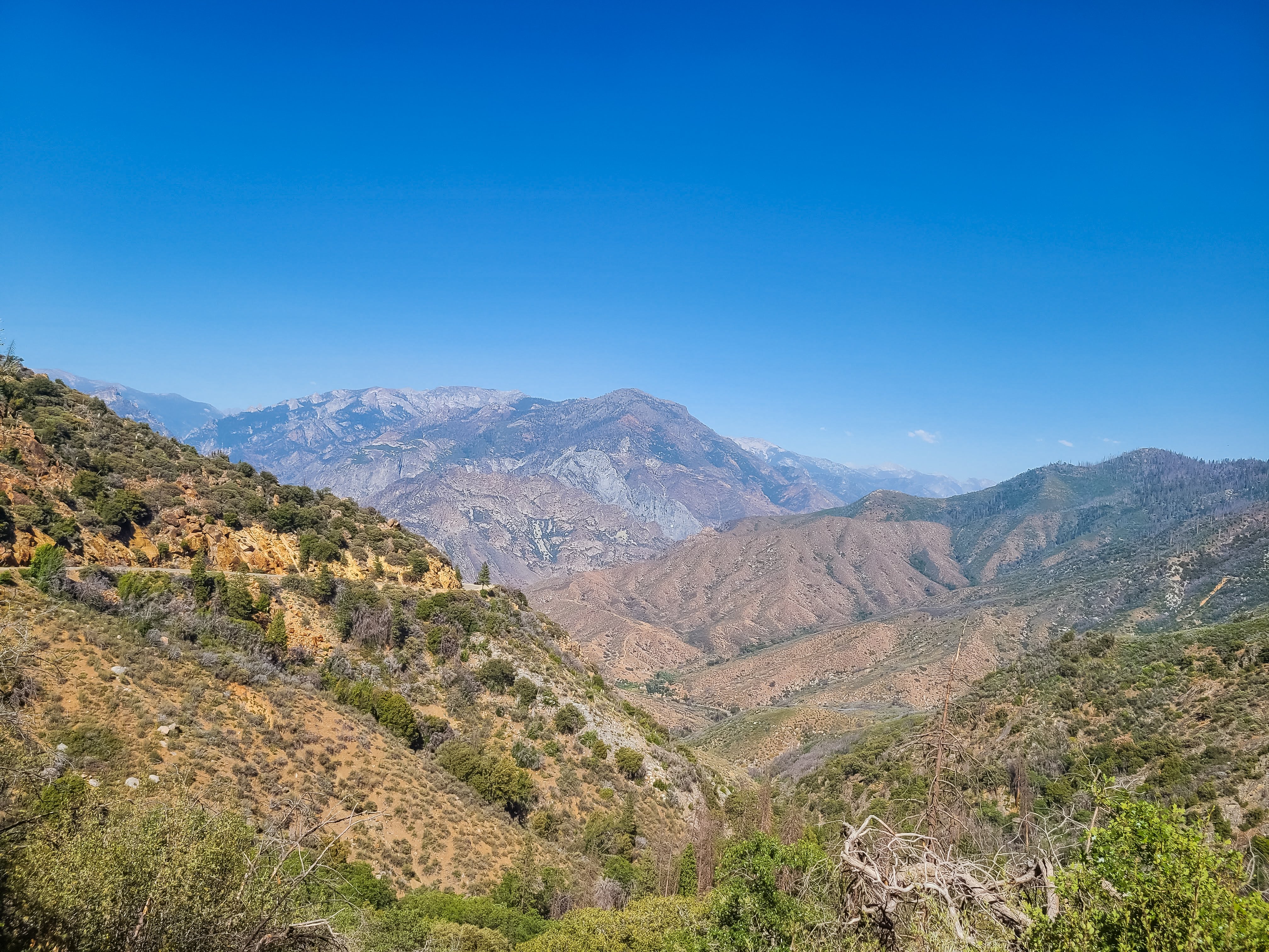 Driving the Kings Canyon Scenic Byway