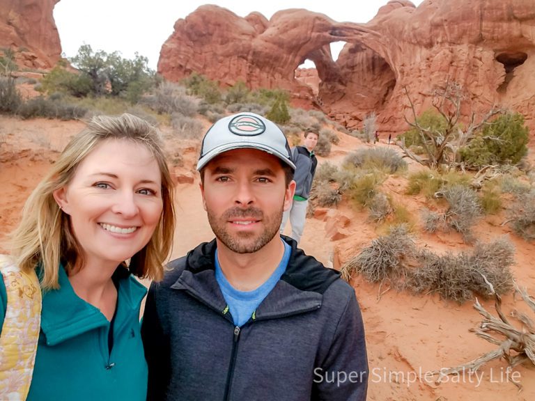 Arches National Park with kids