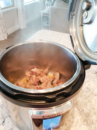 Beef Chuck in the Instant Pot
