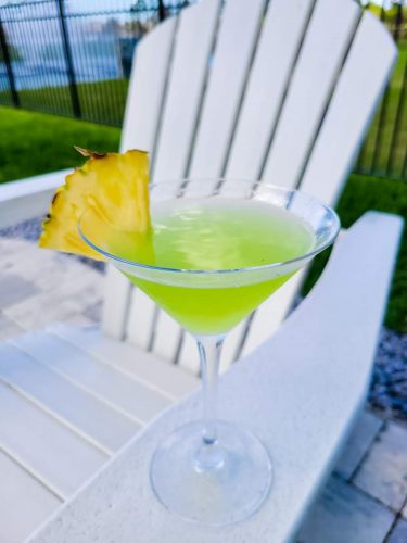 St. Patrick's Day cocktail