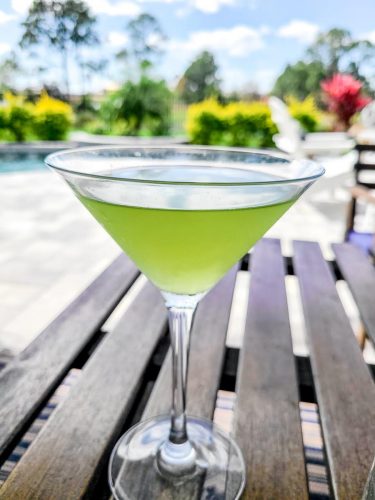 St. Patrick's Day cocktail
